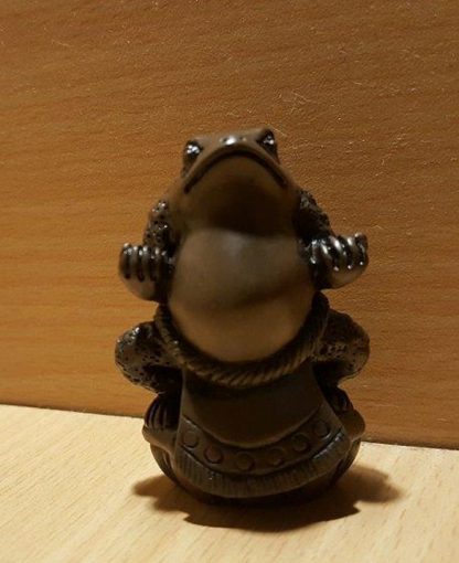 Sumo Toad Statue ~(Netsuke) Big on Protection