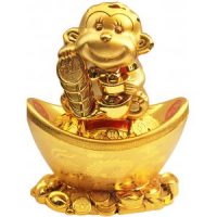 Zodiac Monkey Money Box ~Wealth & Luck
