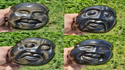 4 Faces of Life ~ Sheen Obsidian